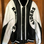 Vintage NFL Oakland Raiders Leather Jacket