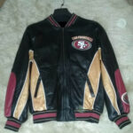 Vintage NFL San Francisco 49ers Football Leather Jacket