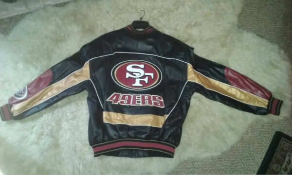 Vintage NFL San Francisco 49ers Football Leather Jacket