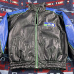Vintage NFL Seattle Seahawks Leather Jacket