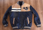Vintage NFL Team St. Louis Rams Leather Jacket