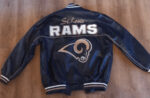 Vintage NFL Team St. Louis Rams Leather Jacket