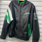 Vintage New York Jets NFL Team Leather Jacket