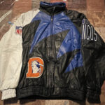 NFL Denver Broncos Football Leather Jacket
