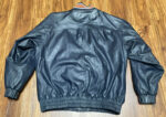 NFL Denver Broncos Navy Blue Leather Jacket