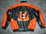 NFL G-III Cincinnati Bengals Football Leather JacketNFL G-III Cincinnati Bengals Football Leather Jacket