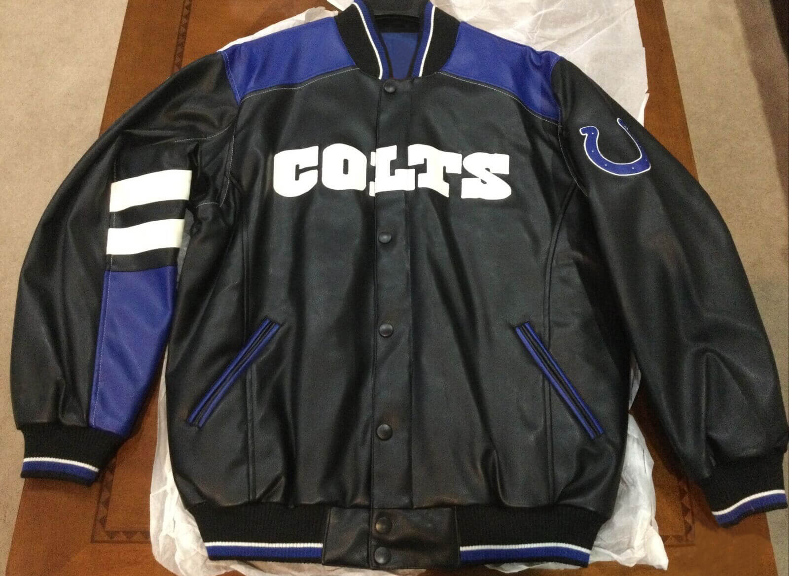 colts varsity jacket