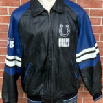 NFL Indianapolis Colts G-III Carl Banks Leather Jacket