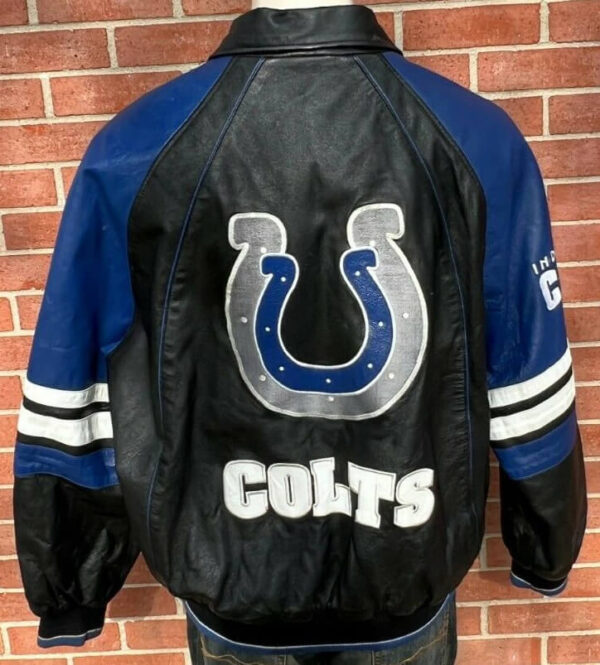 NFL Indianapolis Colts G-III Carl Banks Leather Jacket
