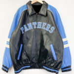 NFL Team Carolina Panthers Leather Jacket