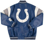 NFL Team Indianapolis Colts Football Leather Jacket