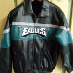 NFL Team Philadelphia Eagles Football Leather Jacket