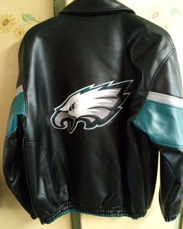 NFL Team Philadelphia Eagles Football Leather Jacket