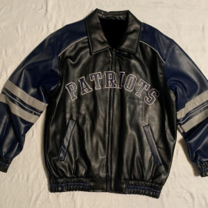 New England Patriots Football Leather Jacket