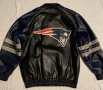 New England Patriots Football Leather Jacket