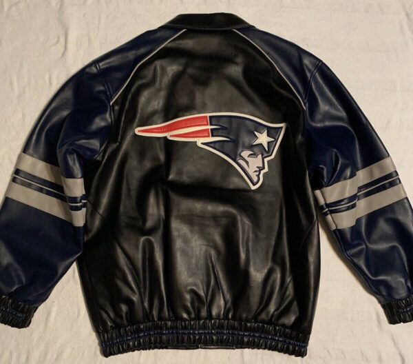 New England Patriots Football Leather Jacket