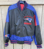 New England Patriots G-III Carl Banks Leather Jacket