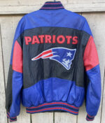 New England Patriots G-III Carl Banks Leather Jacket