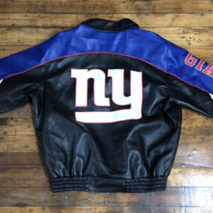 New York Giants Vintage Leather Jacket