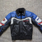 Polaris Snowmobile Motorcycle Racing Leather Jacket