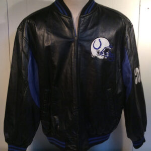Vintage G-III Carl Banks Indianapolis Colts Leather Jacket