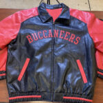 Vintage G-III Tampa Bay Buccaneers Leather Jacket