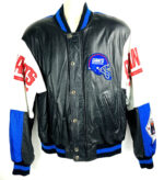 Vintage NFL G-III Carl Banks NY Giants Leather Jacket