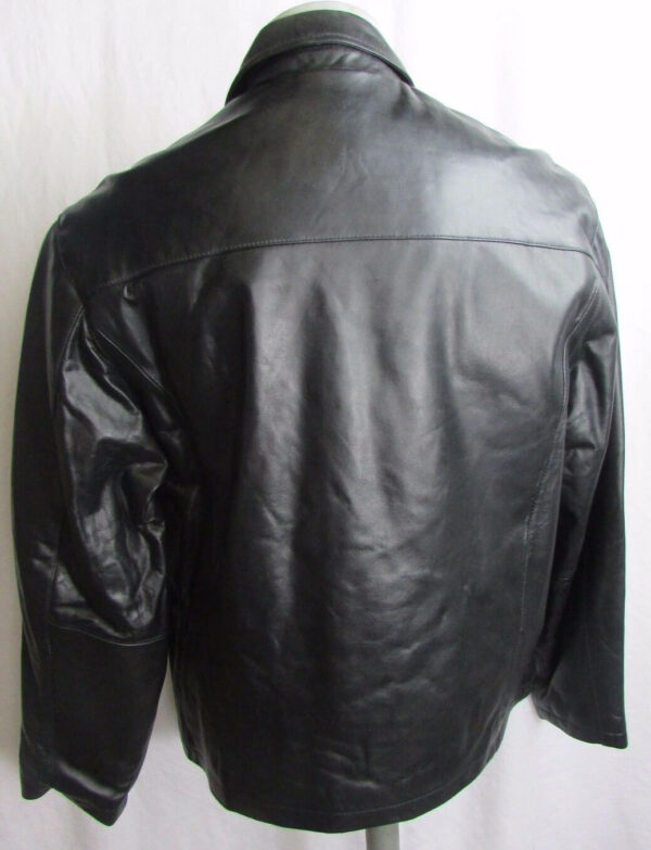 Vintage NFL Jacksonville Jaguars Black Leather Jacket