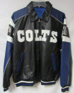 Vintage NFL Team Indianapolis Colts Leather Jacket