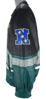 Vintage Philadelphia Eagles Jeff Hamilton Leather Jacket