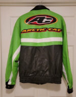 Vintage Team Arctic Cat Racing Leather Jacket