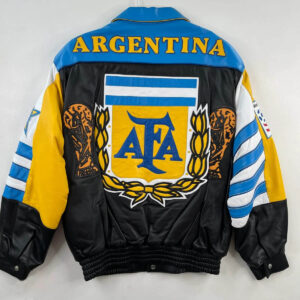 1994 Argentina Jeff Hamilton Leather Jacket