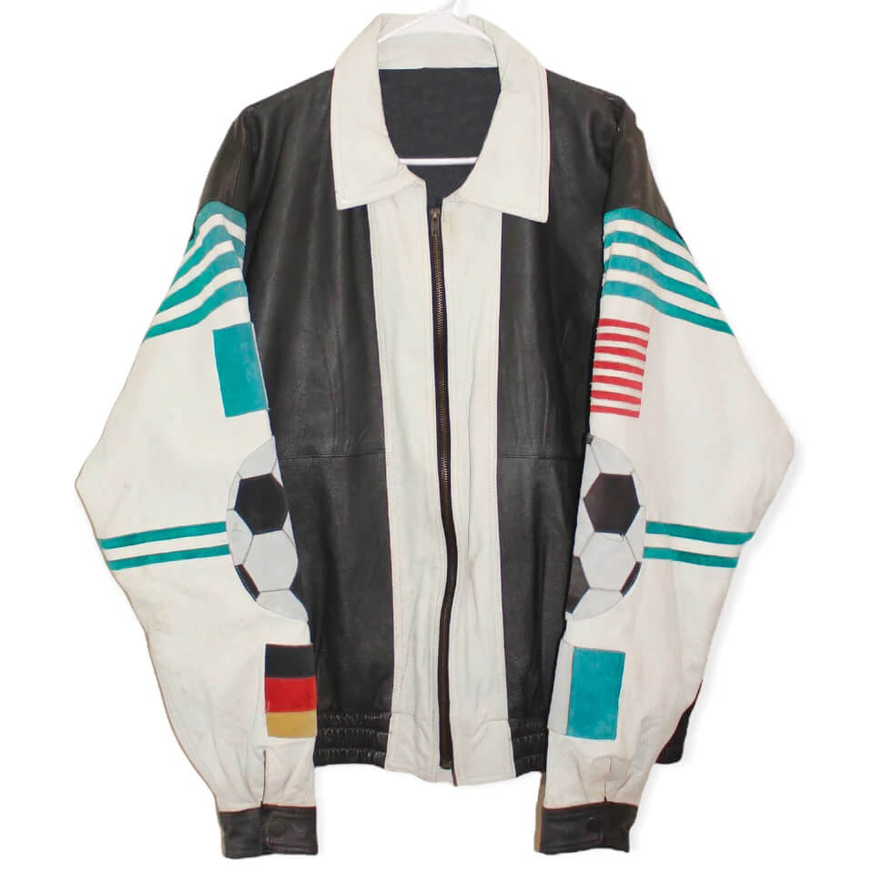 1994 World Cup Soccer Leather Jacket (1) 1994 World Cup Soccer Leather Jacket