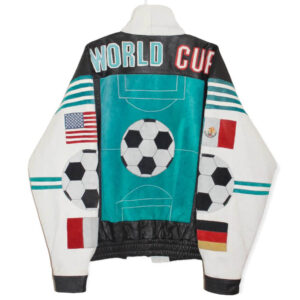 1994 World Cup Soccer Leather Jacket