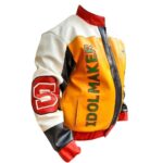 Idol Maker Let There Be Music Rap 8 Ball Leather Jacket