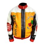 Idol Maker Let There Be Music Rap 8 Ball Leather Jacket