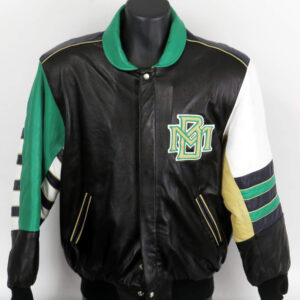 MLB Team Milwaukee Brewers Baseball Leather Jacket