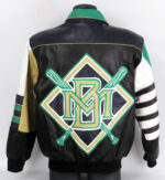 MLB Team Milwaukee Brewers Baseball Leather Jacket