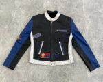 Malboro Ferrari Motorcycle Racing Leather Jacket