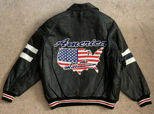 Michael Hoban American Millennium Black Leather Jacket