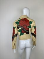 Michael Hoban Cream True Love Rose Heart Jacket