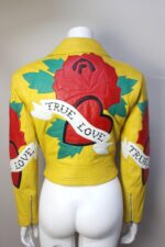 Michael Hoban Yellow True Love Rose Heart Jacket