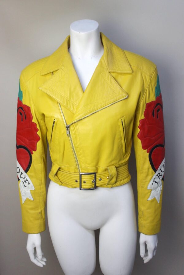 Michael Hoban Yellow True Love Rose Heart Jacket