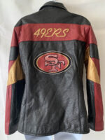 Vintage San Francisco 49ers NFL Team Leather Jacket