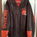 Cleveland Browns NFL G-III Carl Banks Leather Jacket