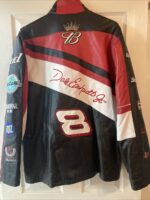 Dale Earnhardt Jr Bud Budweiser Leather Jacket