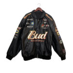 Dale Earnhardt Jr NASCAR Black Budweiser Jacket