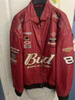 Dale Earnhardt Jr NASCAR Red Budweiser Jacket