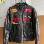 Daytona Speed Team Racing Nascar Leather Jacket