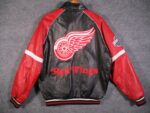 Detroit Red Wings G III Carl Banks Leather Jacket
